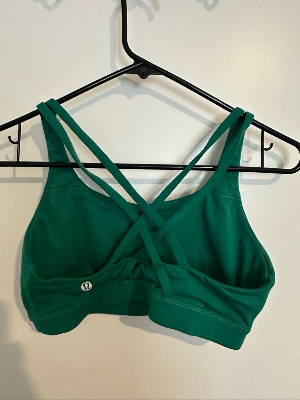 lululemon athletica Green Cross-Back Sports Bra